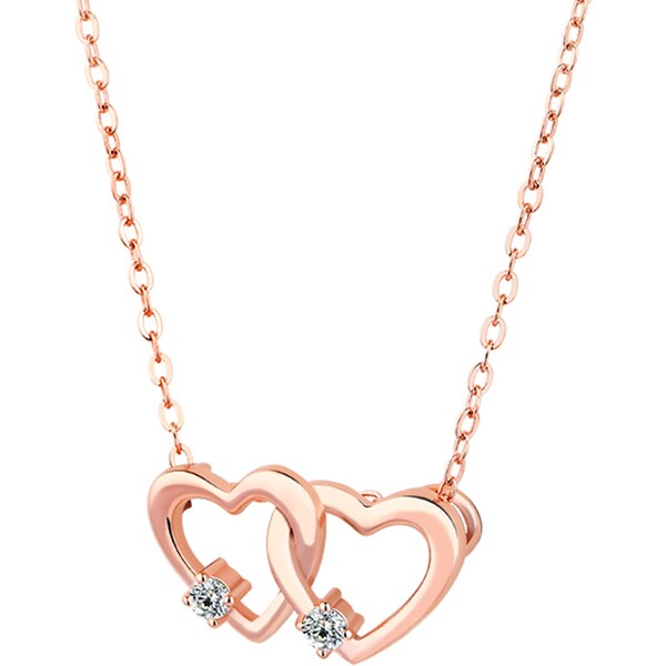 MAJYA Strieborný prívesok s retiazkou DARCY rose 10300 64581720