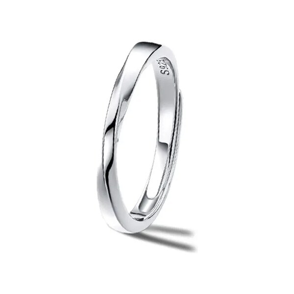 MAJYA Strieborný nastaviteľný prsteň VALENTINE 10322 64581487