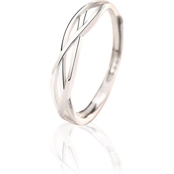 MAJYA Strieborný nastaviteľný prsteň SOFIE 10354 64581468