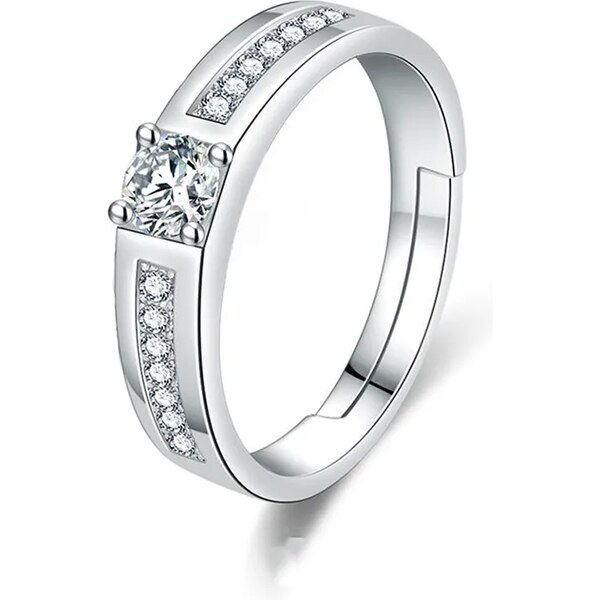 MAJYA Strieborný nastaviteľný prsteň CARMEN 10346 64581475