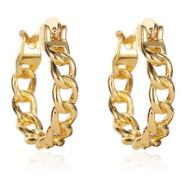 MAJYA Strieborné náušnice KIMBERLY pozlátené 10374 64581734