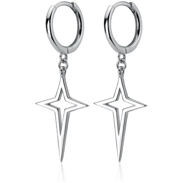 MAJYA Strieborné náušnice STAR 10379 64581512