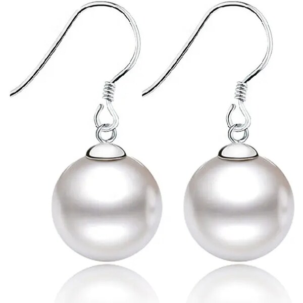 MAJYA Strieborné náušnice CHANTAL 10 mm 10451 64581766