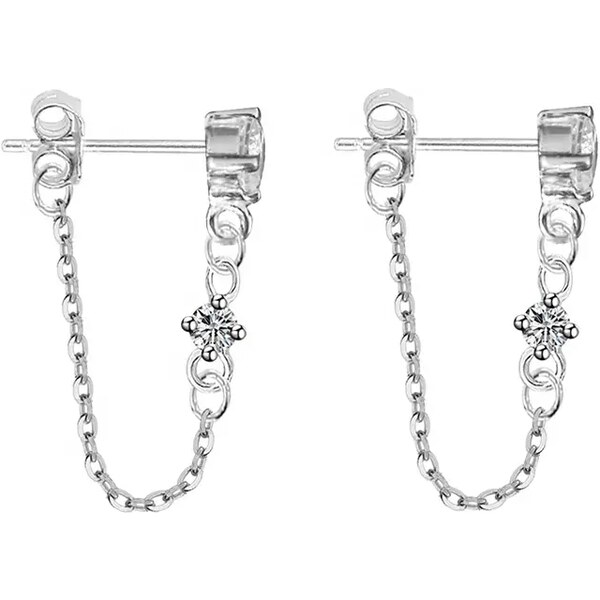 MAJYA Strieborné náušnice MAGDALENA 10466 64581776