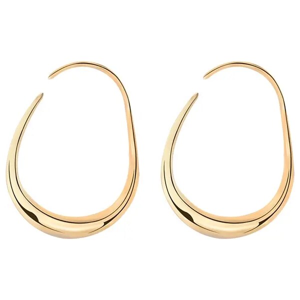 MAJYA Strieborné náušnice NIKI pozlátené 10462 64581775