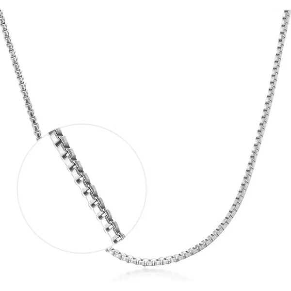 MAJYA Strieborná retiazka DIEGO 46 cm 10543 64581573