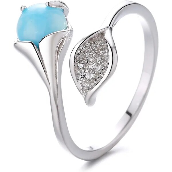 MAJYA Strieborný nastaviteľný prsteň HILLARY 10204 64581559