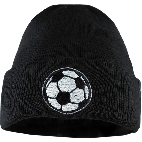 Bontis Pletená čiapka s výšivkou Futbal 46350538