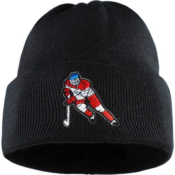 Bontis Pletená čiapka s výšivkou Hokej 46350539