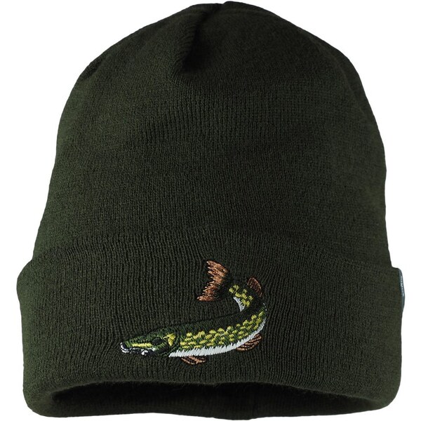 Bontis Pletená čiapka s výšivkou Šťuka 46350534