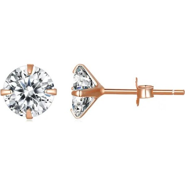 Olivie Strieborné náušnice 4 mm ZORA ROSE 7892 46749898