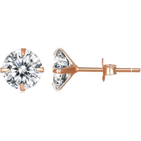 Olivie Strieborné náušnice 6 mm ZORA ROSE 7894 46749900