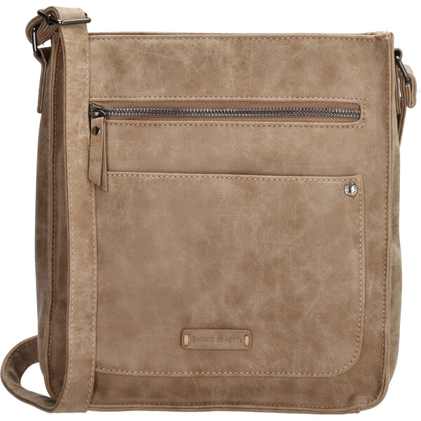 Dámska crossbody kabelka taupe - Enrico Benetti Edmina béžová 46356780