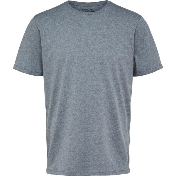 SELECTED Tričko Aspen sivá 42054519