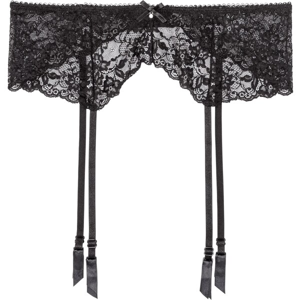 bonprix Podväzkový opasok, farba čierna 46547515