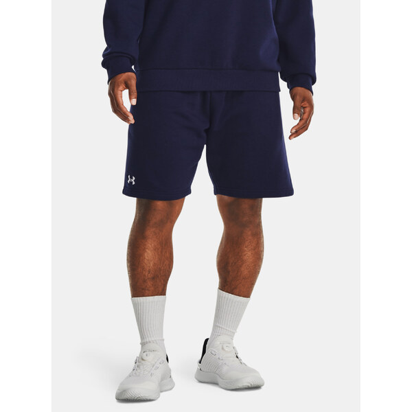 Tmavomodré kraťasy Under Armour UA Rival Fleece Shorts 52521455