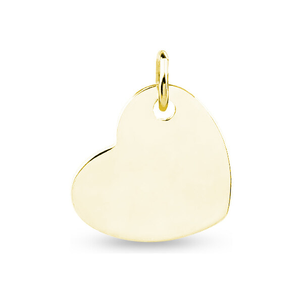 Olivie Strieborný prívesok SRDCE GOLD 7902 46636718