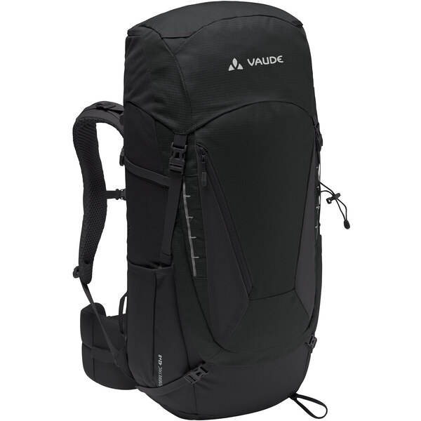 Vaude turistický batoh Asymmetric 42+8, unisex, black 46365964