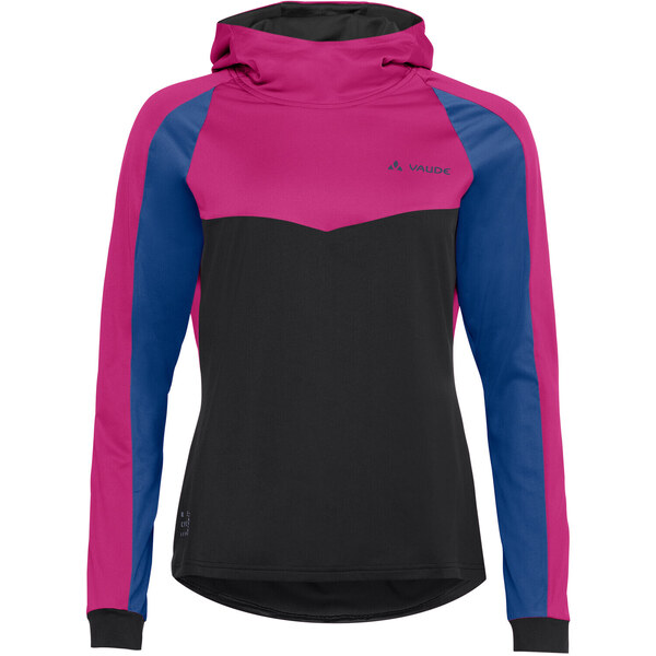 Vaude cyklistický dres Qimsa LS Shirt II, dámsky, rich pink 46366088