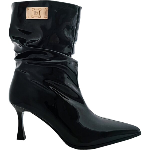 Členkové čižmy Laura Biagiotti WK Patent Black 56369457