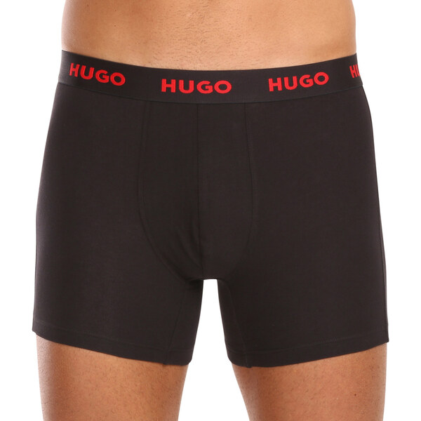 3PACK pánske boxerky HUGO viacfarebné (50503079 413) 46383039