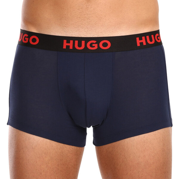 3PACK pánske boxerky HUGO viacfarebné (50496723 406) 46383044