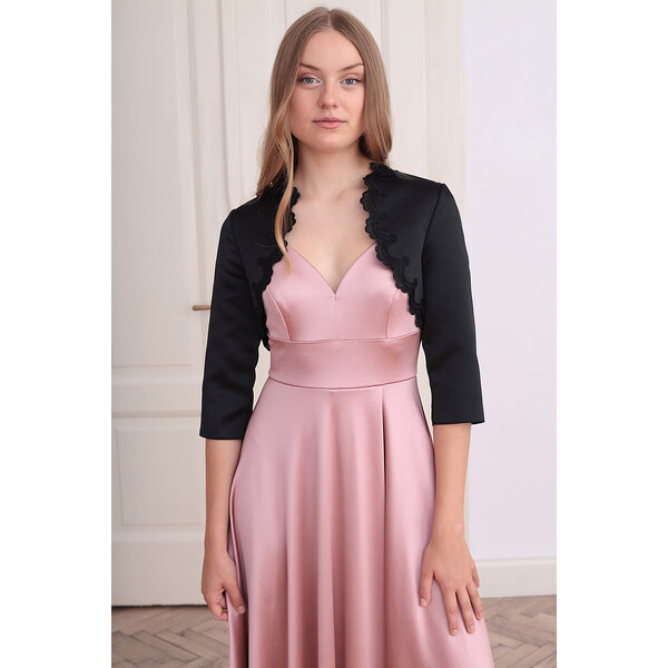 Glara Čipkou lemované svadobné bolerko 49330232