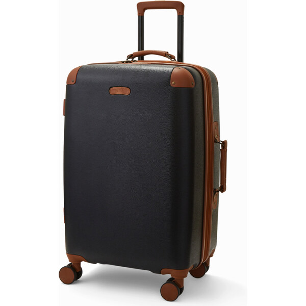 cestovný kufr ROCK TR-0219/4-M ABS/PC - čierna 62192615