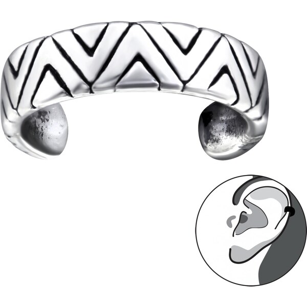 MAJYA Strieborná náušnice ZILEA 1ks 10650 64581280