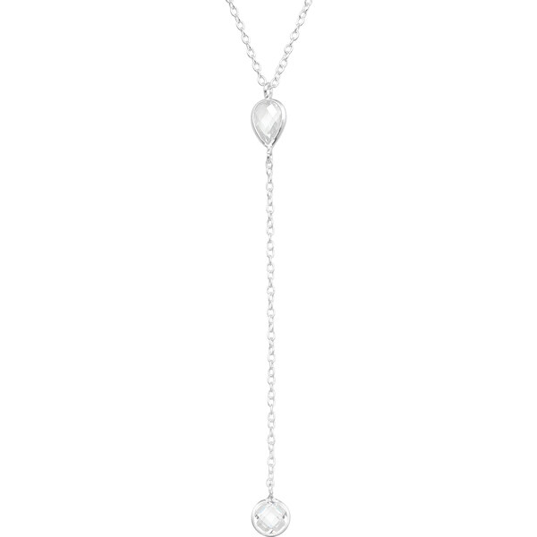 MAJYA Strieborný prívesok s retiazkou MARBETH 10645 64581278