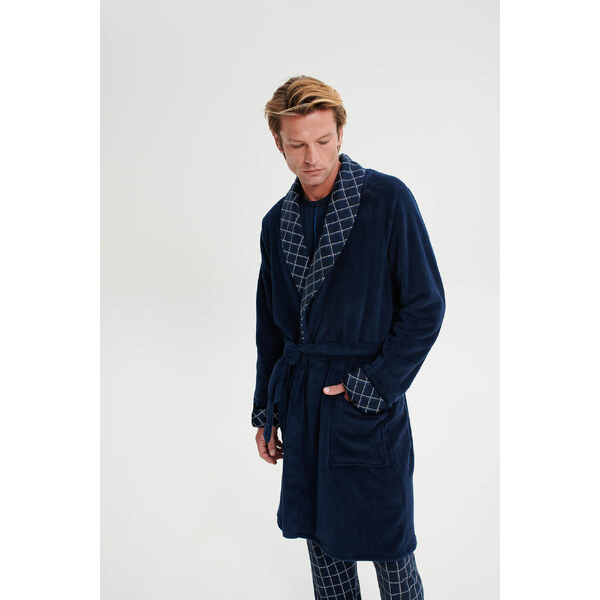 Vamp - Dlhý jednofarebný župan 19606 - Vamp 49775111