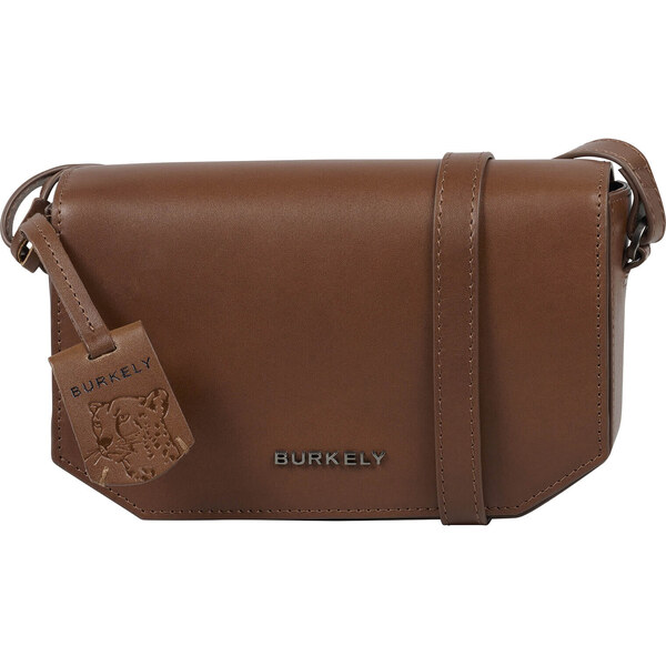 Dámska crossbody kožená kabelka Burkely Katia - hnedá 48199745