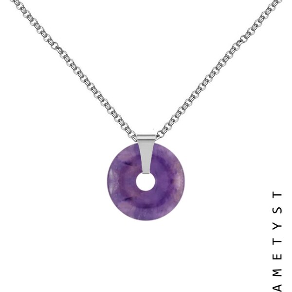 Taboo náhrdelník Karma ametyst tb720 46447537