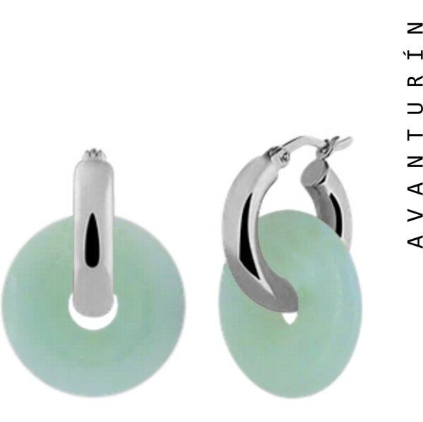 Taboo náušnice Karma avanturín tb717 46447534