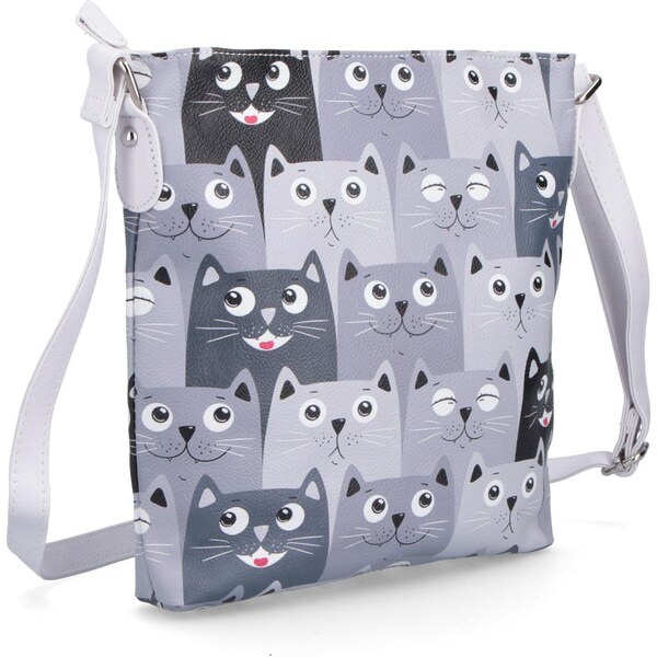 Kabelka zo syntetickej kože crossbody Indee multicolor 9300 29 B 64130043