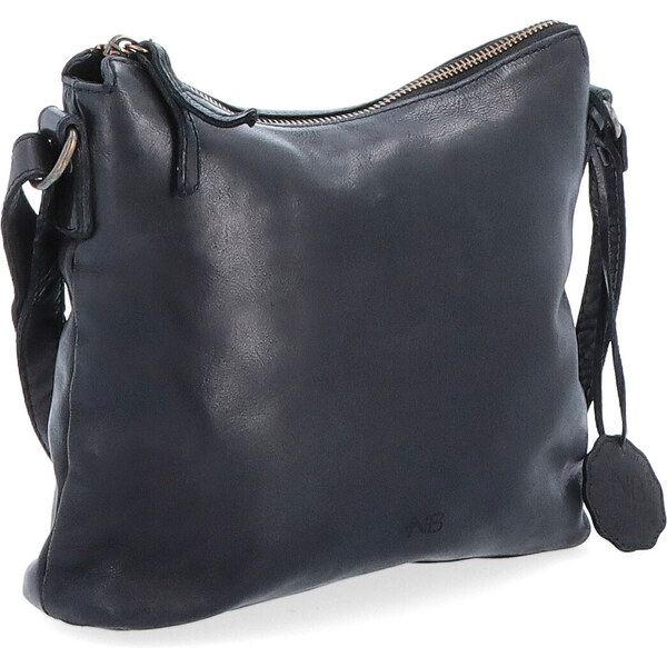 Kožená kabelka crossbody Noelia Bolger čierna NB 2400 C 47092272