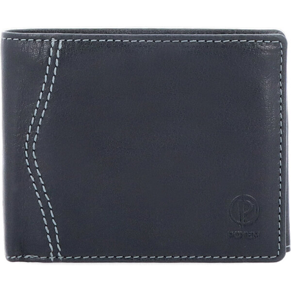 Pánska kožená peňaženka Poyem čierna 5232 Poyem C 46471870