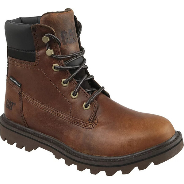 Pánske hnedé členkové topánky CATERPILLAR Deplete WP P721722 37071865