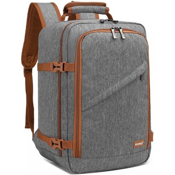 KONO Batoh - biznis cestovný, vhodný do lietadla, malý, 20L, šedý 65284919