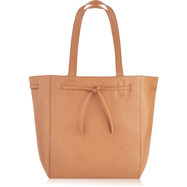 PAOLO PERUZZI Kožená shopper kabelka IN-64-CG | koňak IN-64-CG 46491447