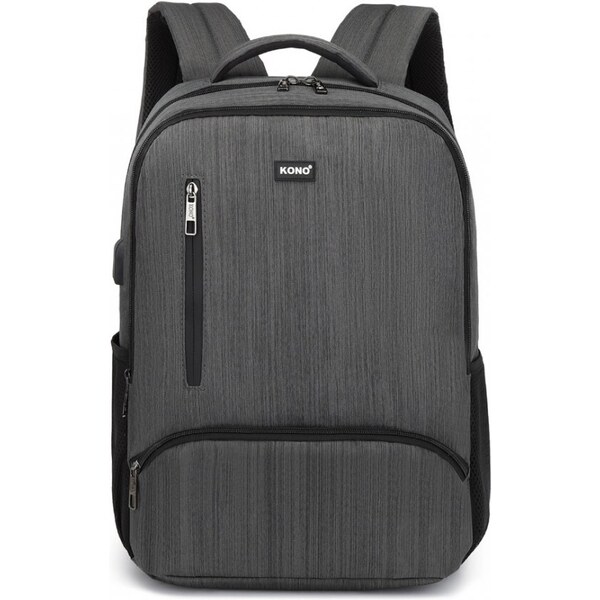 KONO Mestský batoh E1978, sivý, 18l 61881969