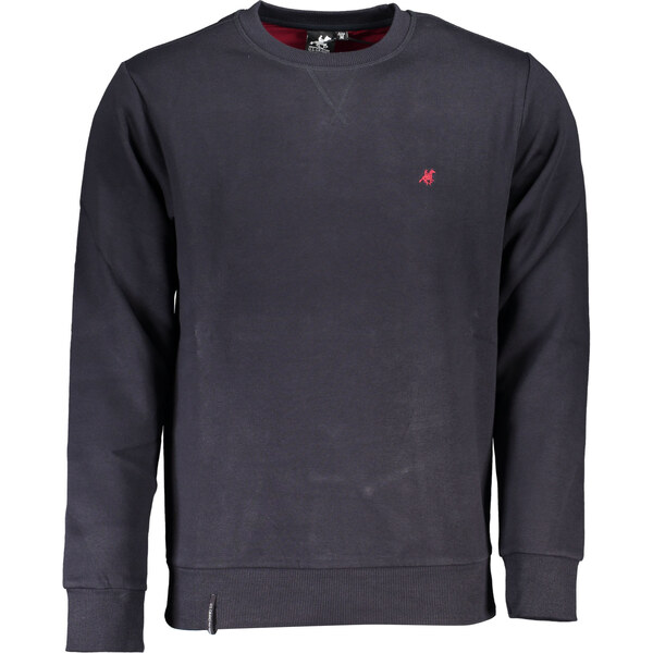 U.S. GRAND POLO Pánska modrá mikina bez zipsu 64707613