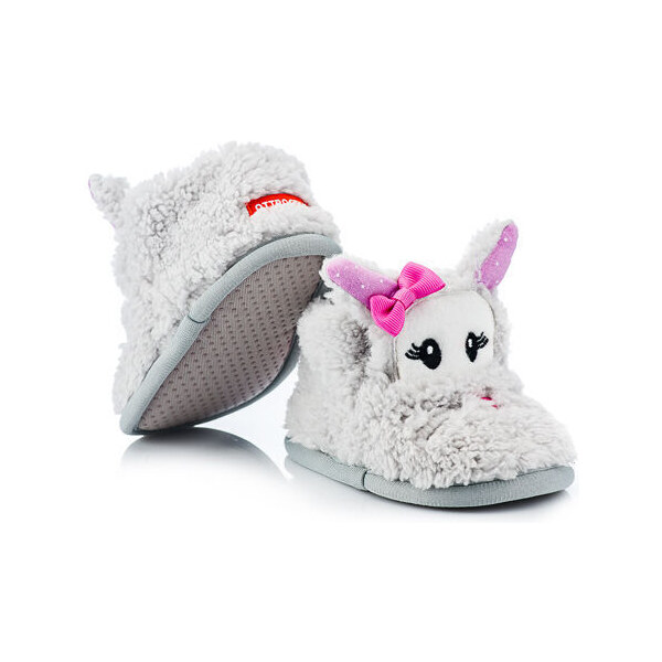 Attractive Baby Papučky REXÍK Grey 46457453