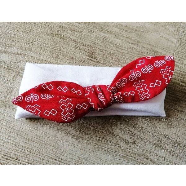 Euro Term Baby Čelenka FOLK RED 46457581