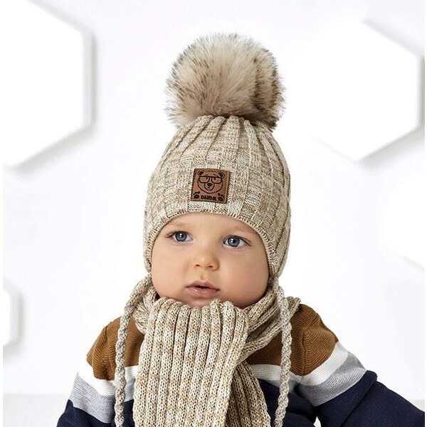 AJS Zimná čiapka a šál Borko 39578199