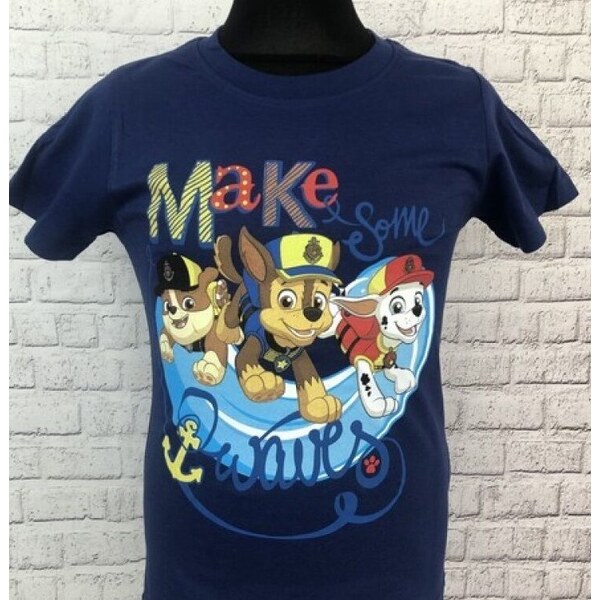Setino Krátke Tričko Paw Patrol Wawes 46457879