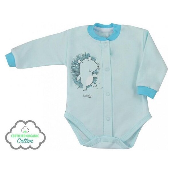 Koala Baby Dojčenské body celorozopínacie Bio bavlna Lesný Priateľ 39578133