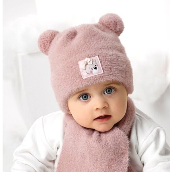 AJS Zimná čiapka a šál Susi 46458003