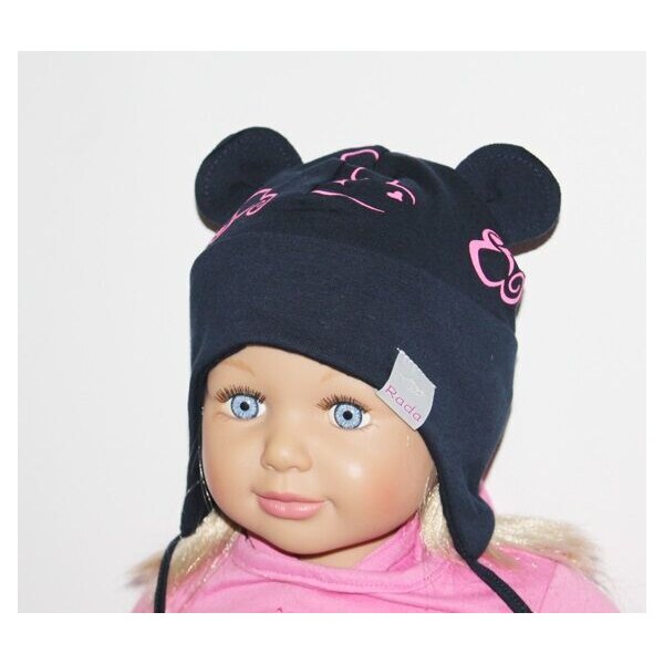 RADA Dievčenská čiapka BEBE MIMI Blue 46458071