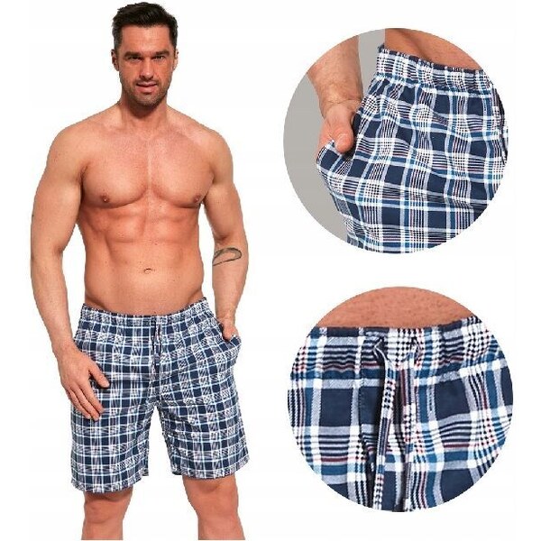 Cornette Pánske pyžamové nohavice krátke Kori 46458050